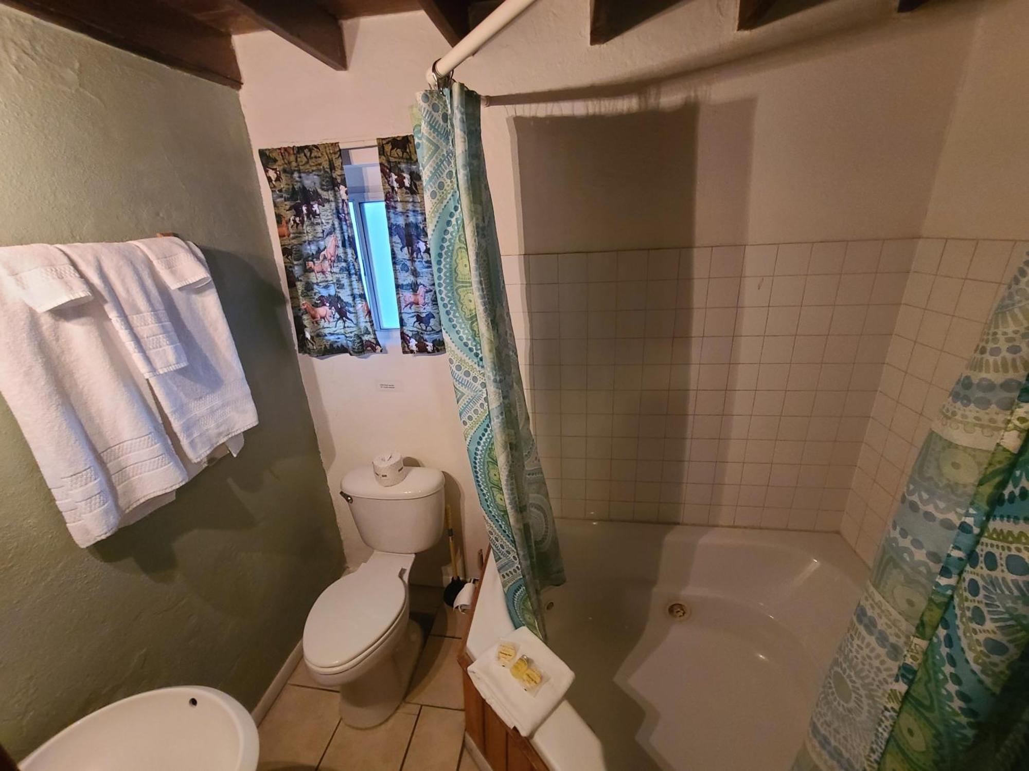 Sagebrush Inn Tombstone Zimmer foto Bathroom in a typical hotel room